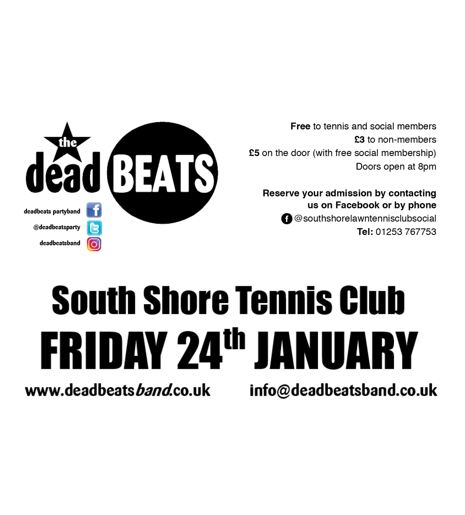South Shore Lawn Tennis Club | The Dead Beats