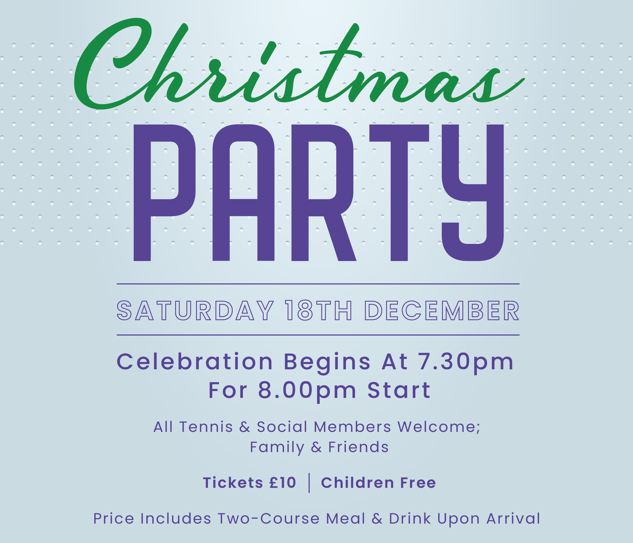 South Shore Lawn Tennis Club Christmas Party
